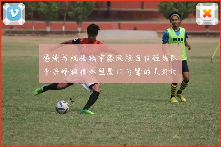 感谢与祝福钱宇淼阮杨吕佳强离队李岳峰租借加盟厦门飞鹭的美好时刻